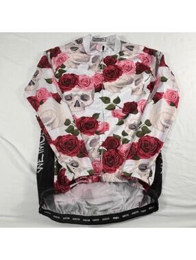 Weimostar Cycling Long Sleeve Jersey Women Mountain Bike Jersey Size L